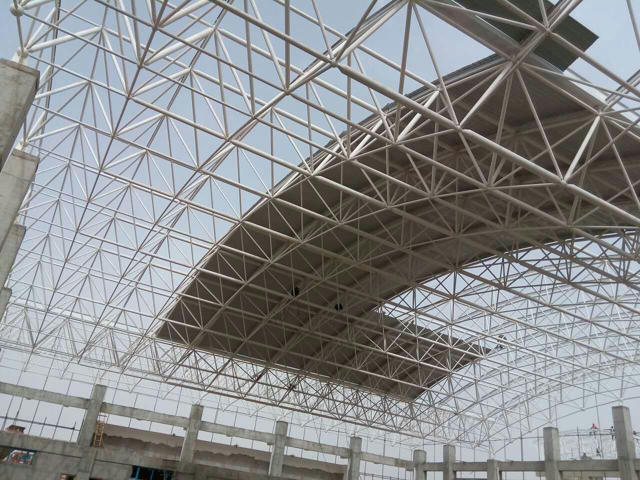 牡丹江青岛一汽网架
